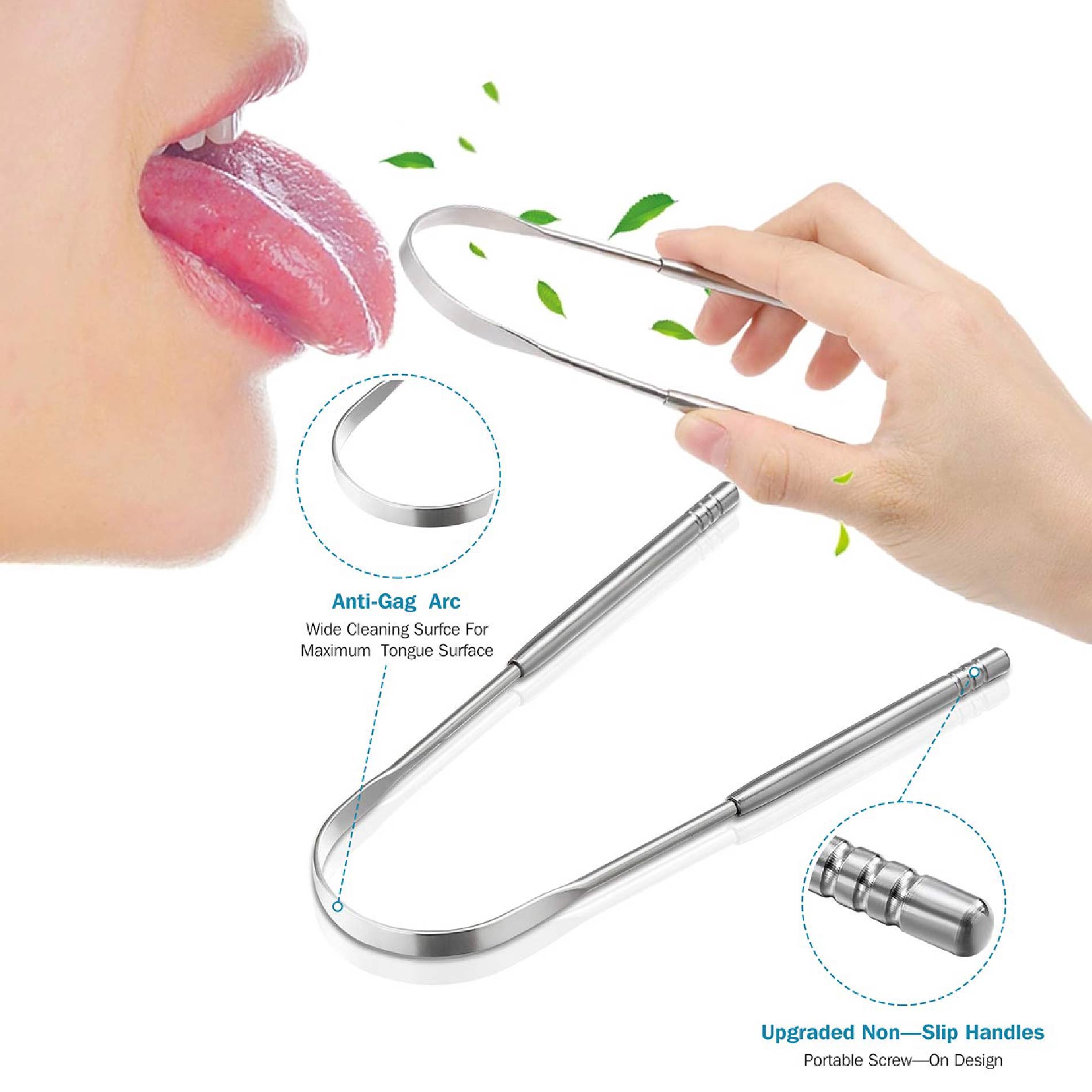 Vista 2 de Kit Limpieza Dental Limpia Lenguas X6